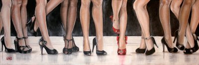 CHABOT FINE ART GALLERY-JACQUI FAYE-RED ALERT \