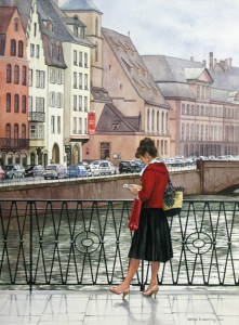 The Lady in Red, Strasbourg