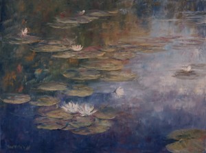 "Summer Light on Hawkins Pond"