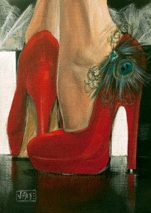 "Mrs Peacock in the Parlour"