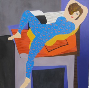 "Laying On Picasso's Still Life"