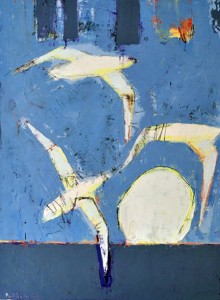 Seagulls At Coast Guard Pier